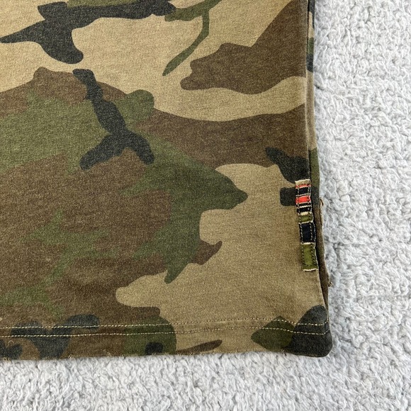 Triple Five Soul T-Shirt 100% Cotton Embroidered Camouflage Men's Size M VTG NWT - Picture 14 of 16